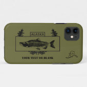 Subduduid Alaska Combat Fisherman Abzeichen Case-Mate iPhone Hülle (Rückseite (Horizontal))