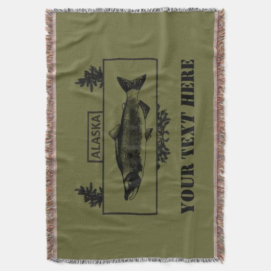 Subduduid Alaska Combat Fisherman Abzeichen Decke (Vorderseite Vertikal)