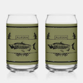 Subduduid Alaska Combat Fisherman Abzeichen Dosenglas (Vorderseite)