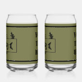 Subduduid Alaska Combat Fisherman Abzeichen Dosenglas (Links)