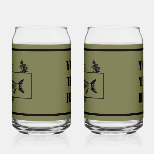 Subduduid Alaska Combat Fisherman Abzeichen Dosenglas (Links)