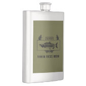 Subduduid Alaska Combat Fisherman Abzeichen Flachmann (Rechts)