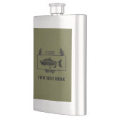 Subduduid Alaska Combat Fisherman Abzeichen Flachmann (Links)