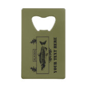 Subduduid Alaska Combat Fisherman Abzeichen Geldkarten Flaschenöffner (Rückseite)