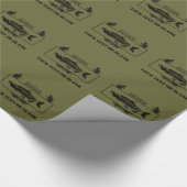 Subduduid Alaska Combat Fisherman Abzeichen Geschenkpapier (Ecke)