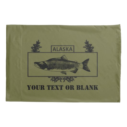 Subduduid Alaska Combat Fisherman Abzeichen Kissenbezug (Rückseite)