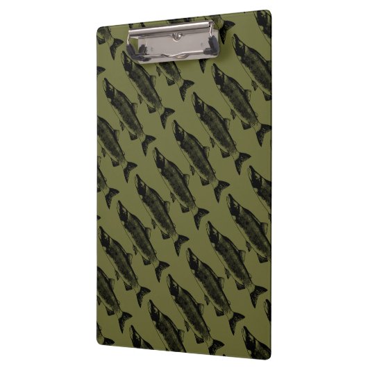 Subduduid Alaska Combat Fisherman Abzeichen Klemmbrett (Links)