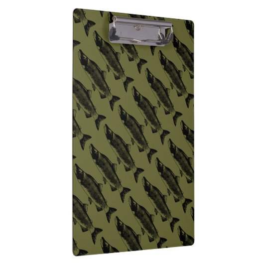 Subduduid Alaska Combat Fisherman Abzeichen Klemmbrett (Rechts)