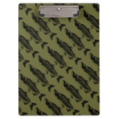 Subduduid Alaska Combat Fisherman Abzeichen Klemmbrett (Vorderseite)