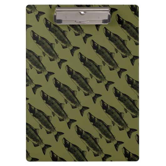 Subduduid Alaska Combat Fisherman Abzeichen Klemmbrett (Vorderseite)