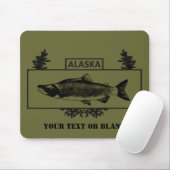 Subduduid Alaska Combat Fisherman Abzeichen Mousepad (Mit Mouse)
