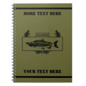Subduduid Alaska Combat Fisherman Abzeichen Notizblock (Vorderseite)
