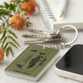 Subduduid Alaska Combat Fisherman Abzeichen Schlüsselanhänger (Vorderseite rechts)