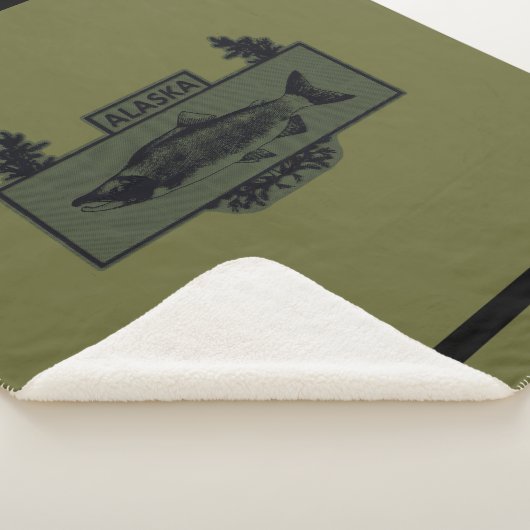 Subduduid Alaska Combat Fisherman Abzeichen Sherpadecke (3/4)