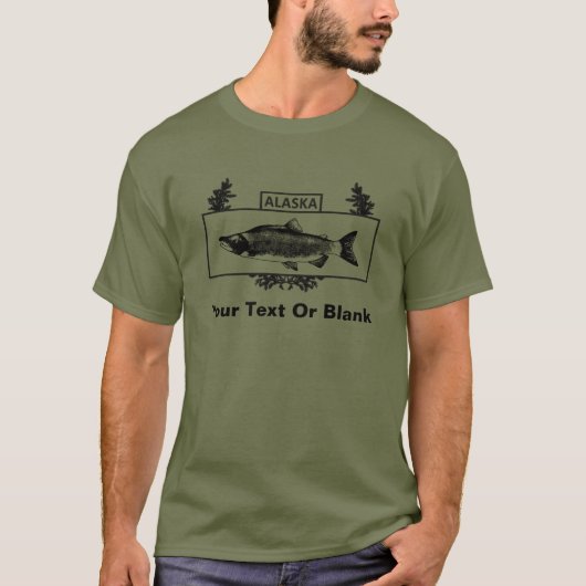 Subduduid Alaska Combat Fisherman Abzeichen T-Shirt (Vorderseite)