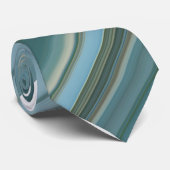 Subdue Blue Color Shade Krawatte (Gerollt)