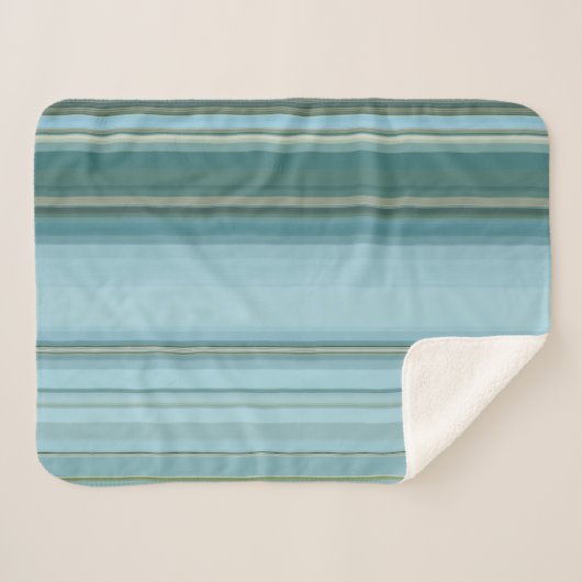 Subdue Blue Color Shade Sherpadecke (Vorderseite (Horizontal))