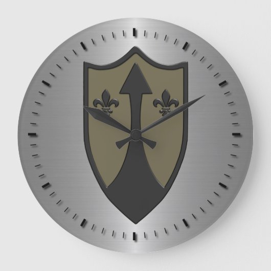 Subdued 72. Ordnance Brigade Patch COMZEUR/TASCOM Große Wanduhr (Vorderseite)