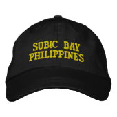 SUBIC BAY HAT BESTICKTE KAPPE (Vorderseite)