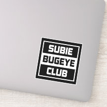 Subie Bugeye EJ205 Kundgebung Car JDM Vinyl Sticke