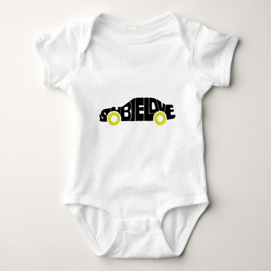 Subie Liebe Kids Baby Strampler (Vorderseite)