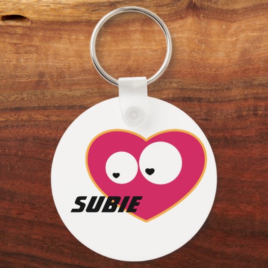 Subie Liebe Schlüsselanhänger (Vorderseite)