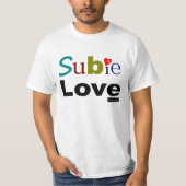 Subie Liebe T-Shirt (Vorderseite)
