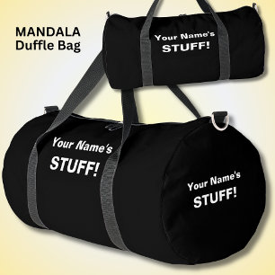 Subjekt Ihres Namens hinzufügen (eine oder zwei Ze Duffle Bag