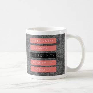 Subjektivität! , Gemustert Kaffeetasse
