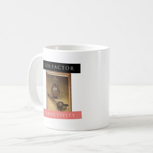 Subjektivität! , Schlicht Kaffeetasse (Vorderseite Links)