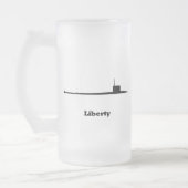 Subliberalität Mattglas Bierglas (Links)