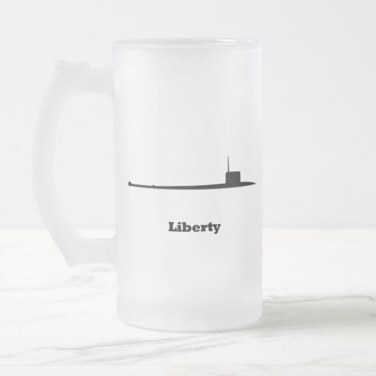 Subliberalität Mattglas Bierglas (Links)