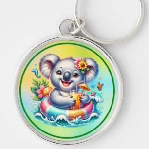 Sublimations-Clipart Sommer Koala-97702 Schlüsselanhänger