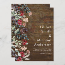 Sublime Burgundy Blue Wildblumen Wedding Elegant