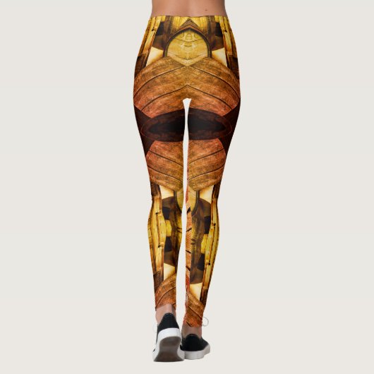 Sublime Chic Grunge Modern Trendy Leggings (Rückseite)