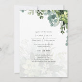 Sublime Dusty Blue GREENERY Eucalyptus WEDDING (Vorderseite)