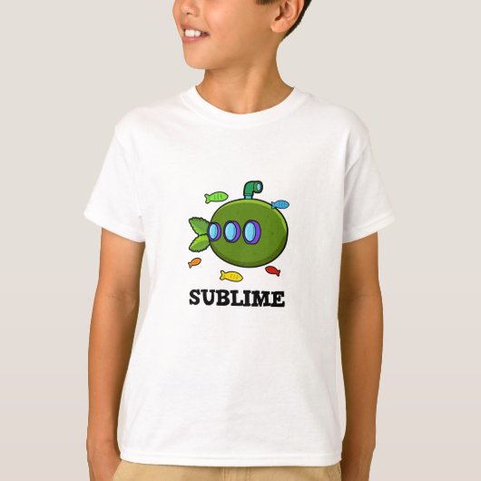Sublime Funny U-marine Frucht Limon Pub T-Shirt (Vorderseite)