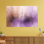 Sublime Networks the Dance of Lines Leinwanddruck (Insitu (Wohnzimmer))