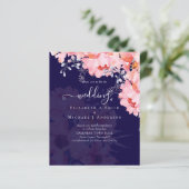 Sublime rosa Blütenblüten - HAUSHALTSPLAN (Stehend Vorderseite)