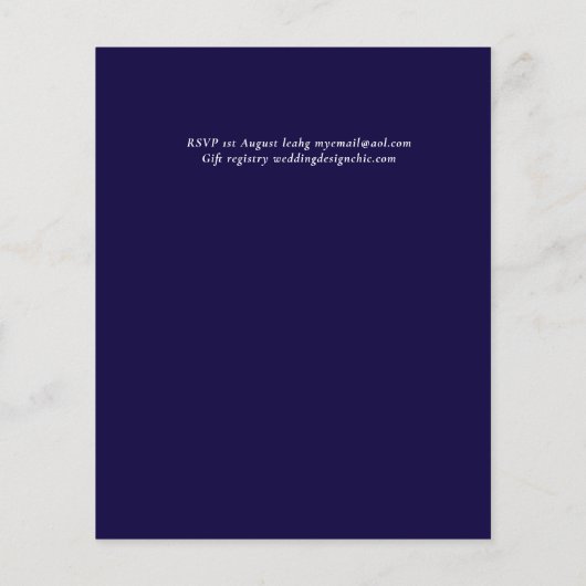 Sublime rosa Blütenblüten - HAUSHALTSPLAN (Rückseite)