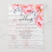 Sublime rosa Blütenblüten - HAUSHALTSPLAN (Vorderseite)