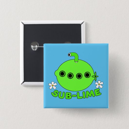 Sublime Sub Limon Button (Vorne & Hinten)