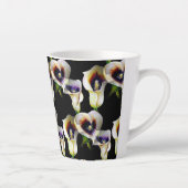 Sublime Watercolor Arum Calla Lilies Milchtasse (Rechts)