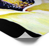 Sublime Watercolor Arum Calla Lilies Poster (Ecke)