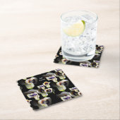 Sublime Watercolor Arum Calla Lilies Rechteckiger Pappuntersetzer (Vor Ort)