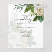 Sublime Wedding Suite - White Roses (Vorderseite)