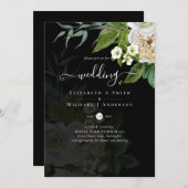 Sublime Wedding Suite - White Roses Einladung (Vorne/Hinten)