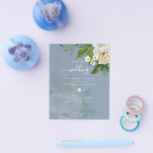 Sublime Wedding Suite - White Roses Flyer (Einzeln)