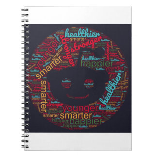 Subliminal Word Art to reddit social icon Notizblock