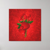 Subliminale Rose Wrapped Canvas Leinwanddruck (Vorderseite)